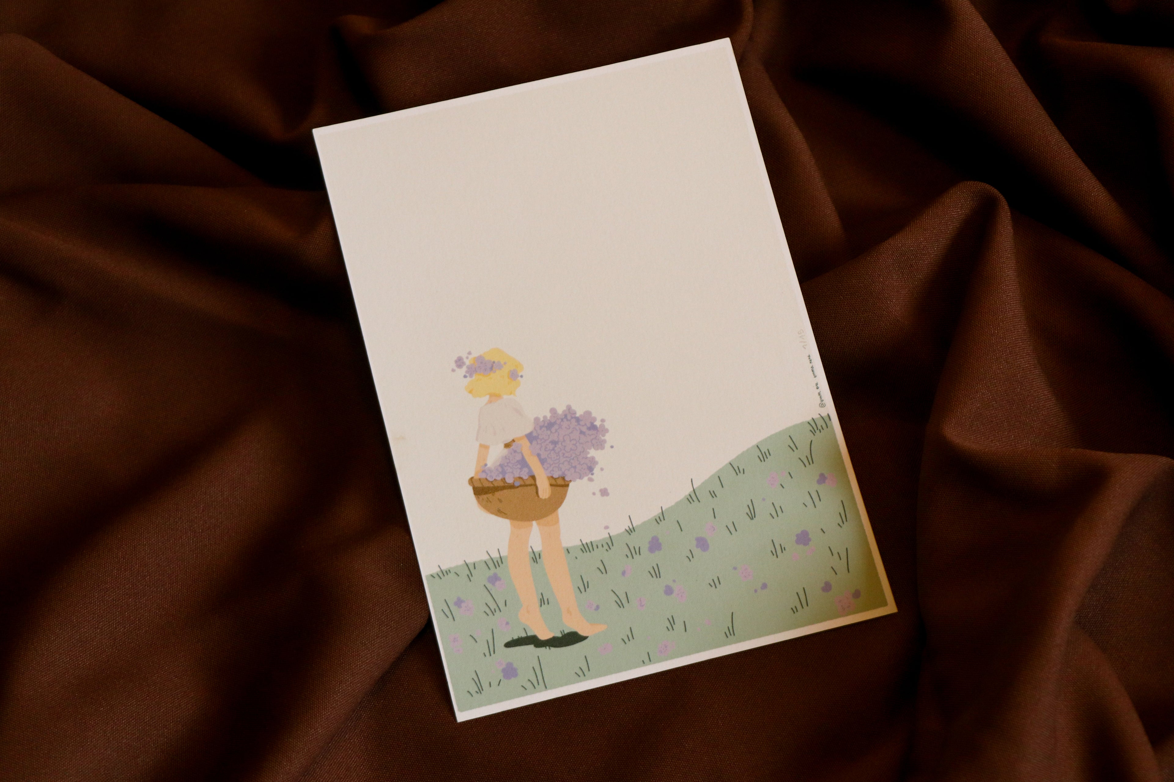 Jeune fille aux fleurs