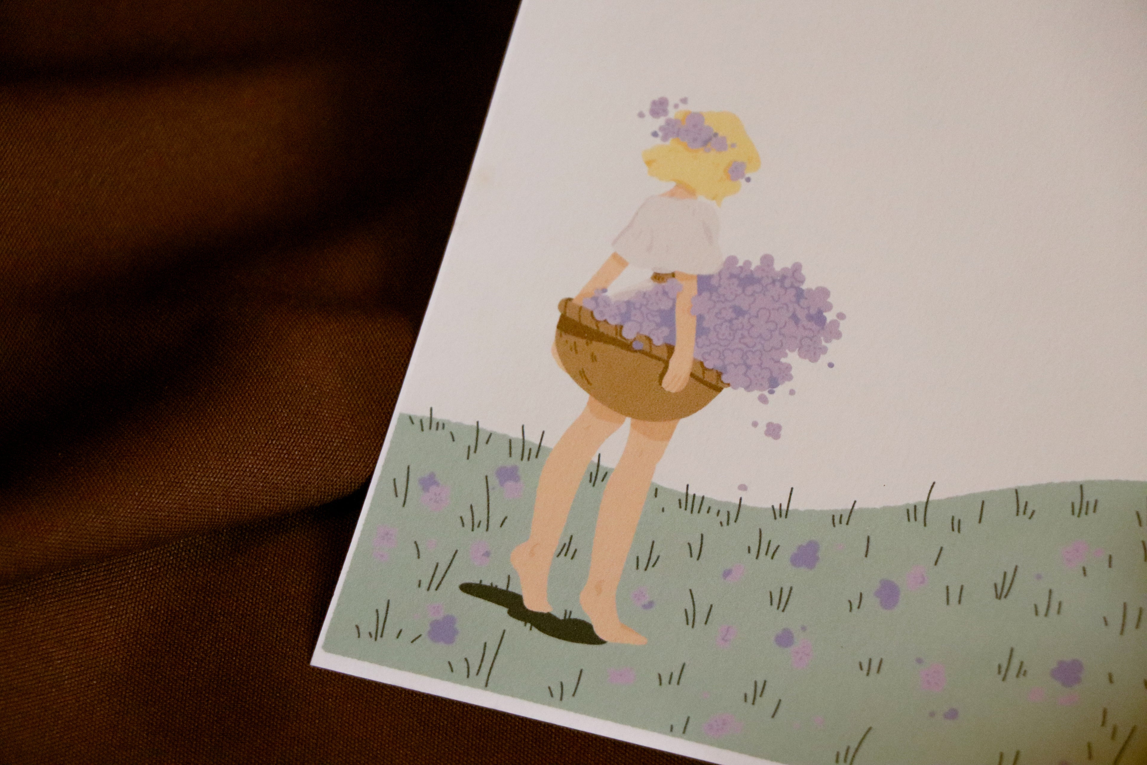 Jeune fille aux fleurs