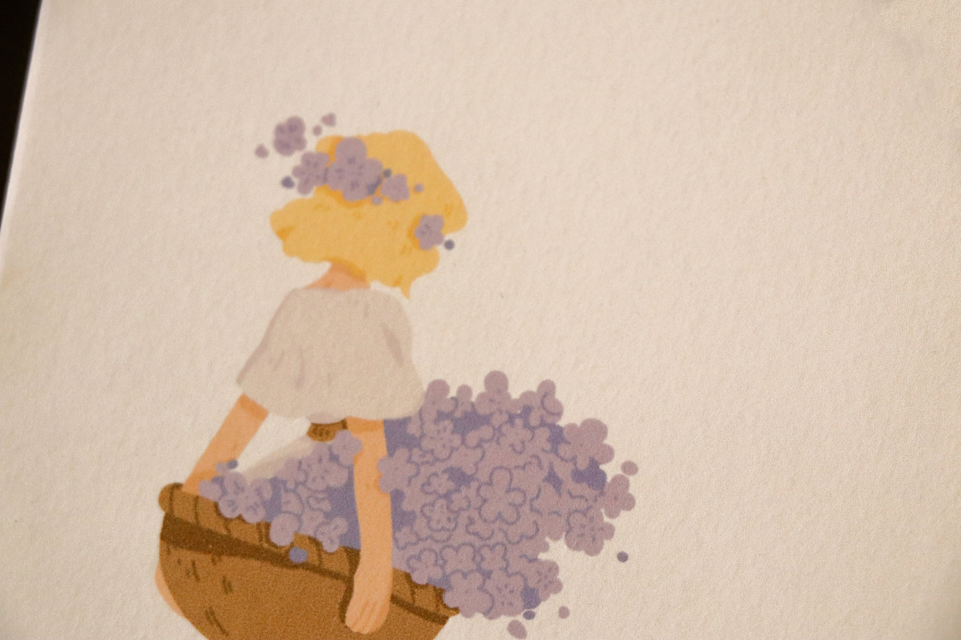 Jeune fille aux fleurs