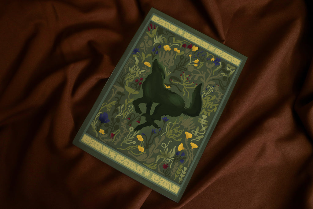 Tapisserie loup